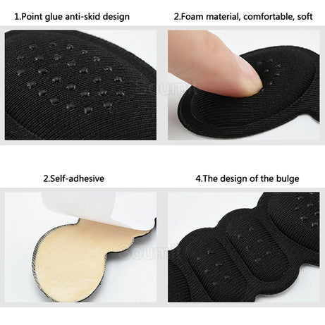 Adhesive Heel Insoles – Comfortable, Non-Slip Heel Pads for Foot Support & Pain Relief