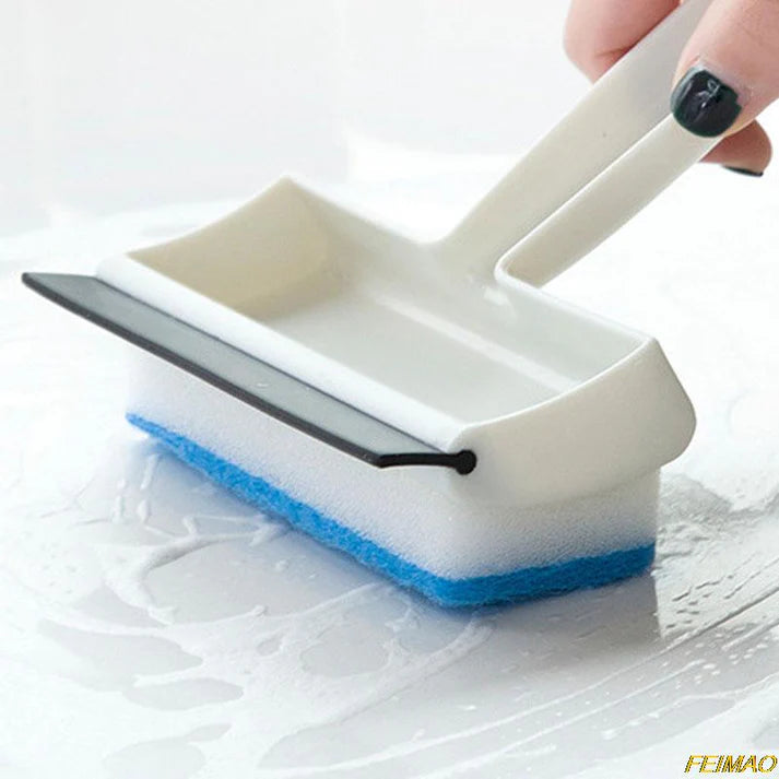 Window Wiper 2 in 1 Multi-Purpose Glass Cleaning Squeegee – Perfect for Shower Doors & Windows