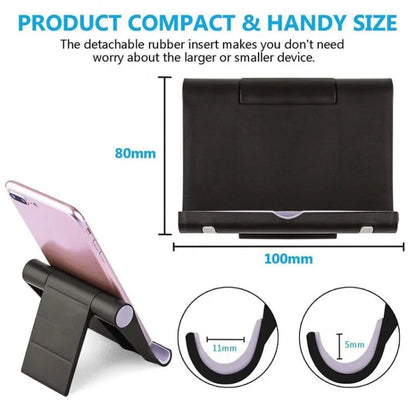 Universal Stents Mobile Holder – Adjustable Phone Stand for Desk, Table & Travel Use