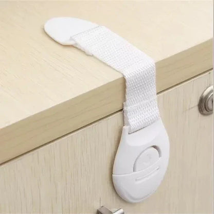 1Pcs Child Safety Lock – Adjustable Baby Proofing Strap for Cabinets, Drawers & Appliances