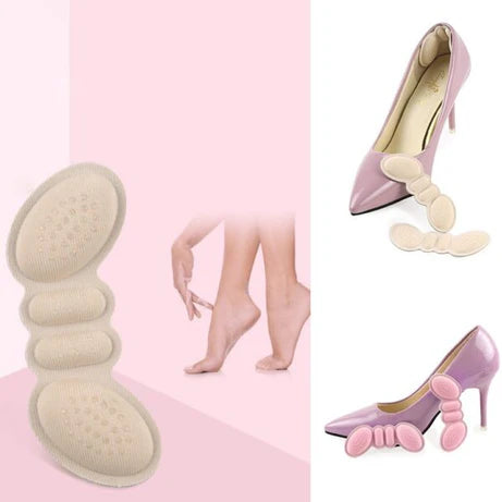 Adhesive Heel Insoles – Comfortable, Non-Slip Heel Pads for Foot Support & Pain Relief