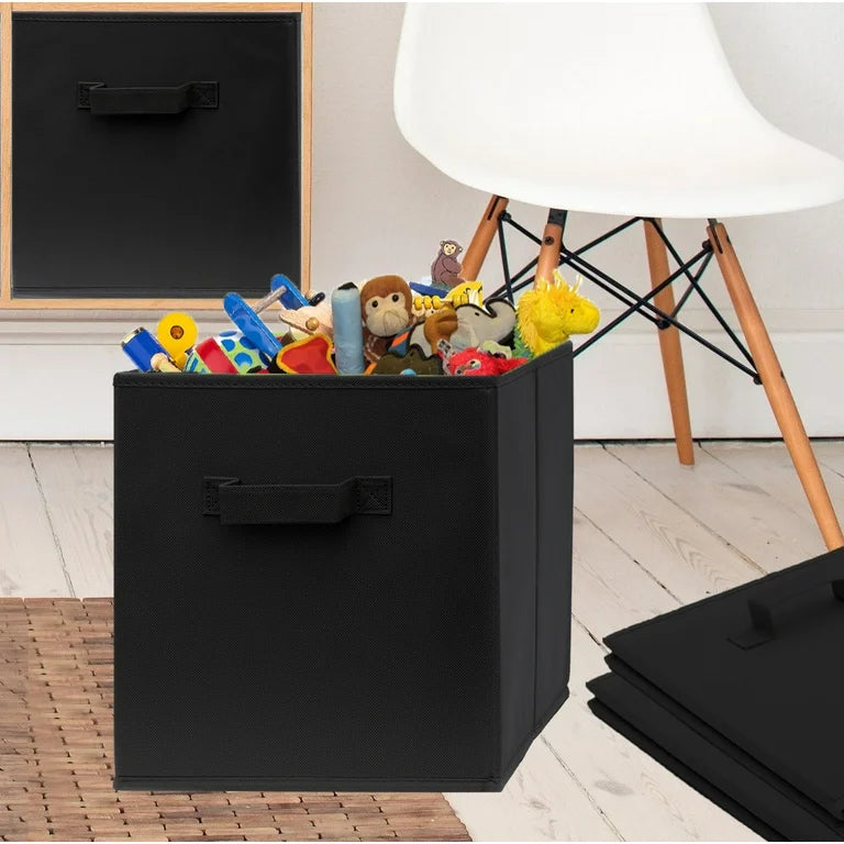 Fabric Cube Unit Home Storage Box – Foldable Organizer for Clothes, Toys & Office