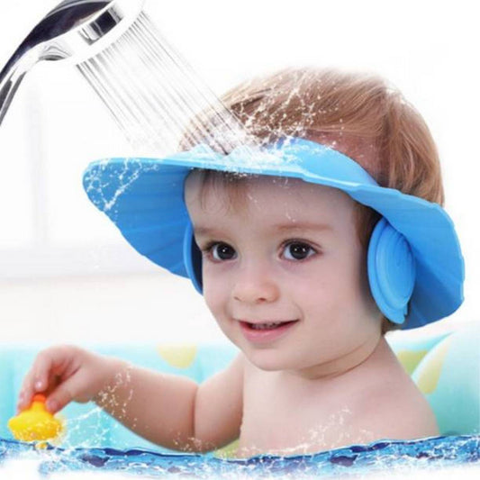 Baby Shower Cap – Adjustable Waterproof Bath Hat for Eye & Ear Protection