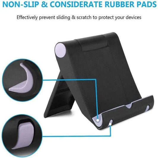 Universal Stents Mobile Holder – Adjustable Phone Stand for Desk, Table & Travel Use