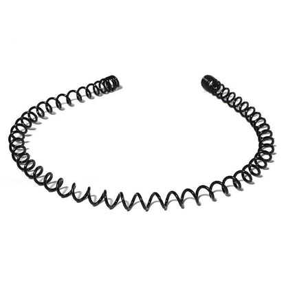 2PC Metal Hair Band for Men & Women – Stylish Flexible Headbands