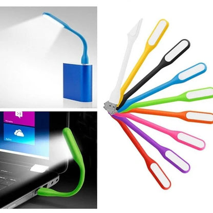 1Pc Flexible Mini USB LED Light Lamp for Laptop – Portable & Adjustable Keyboard Light