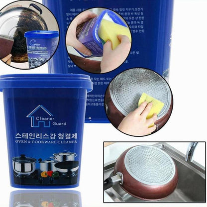 Original Cookware Steel Cleaner – Powerful Stainless Steel & Utensil Cleaning Powder