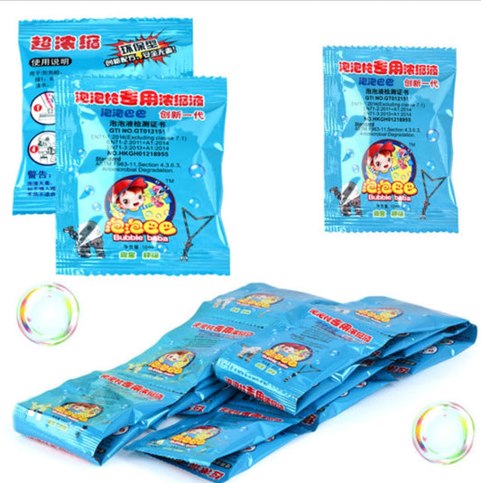 3Pcs Bubble Gun Liquid – Bubble Solution for Kids’ Bubble Toys