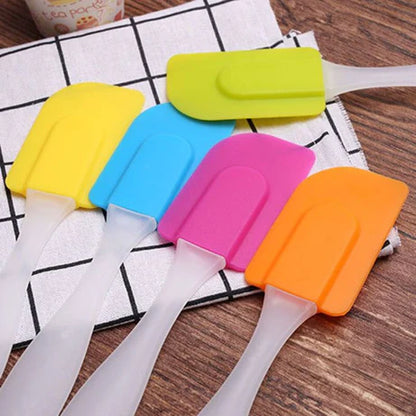 5-Inch Silicone Spatula – Heat-Resistant Non-Stick Scraper for Cooking & Baking