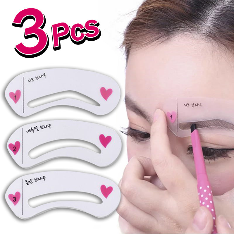 Eyebrow Stencils Styles – Reusable Eyebrow Drawing Guide Shaper