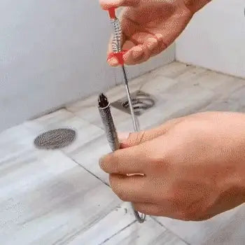Spring Pipe Dredging Tool – Flexible Sink & Drain Clog Remover