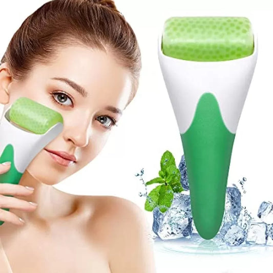 Ice Roller Massager – Face, Eyes & Body Cooling Therapy for Puffiness, Headaches & Skin Tightening