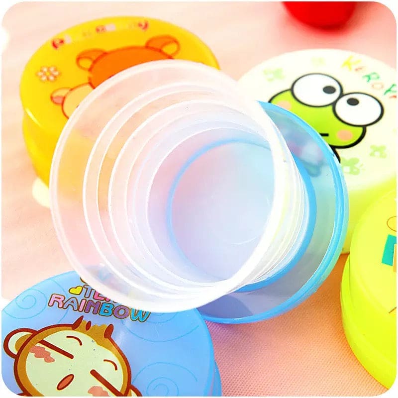 1Pcs Portable Printed Plastic Foldable Magic Cup for Kids – Travel-Friendly Drinking Cup