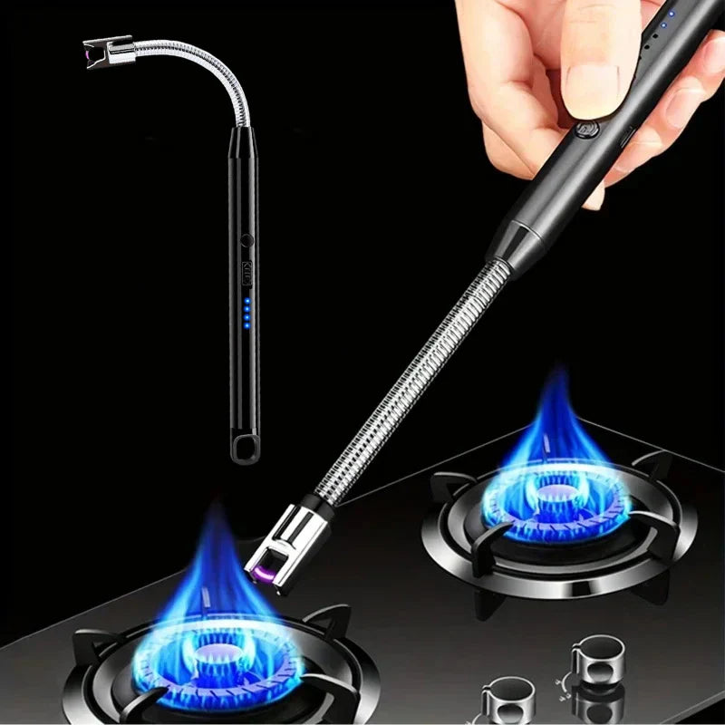 Rechargeable Electric Lighter – Flameless USB Windproof Plasma Lighter