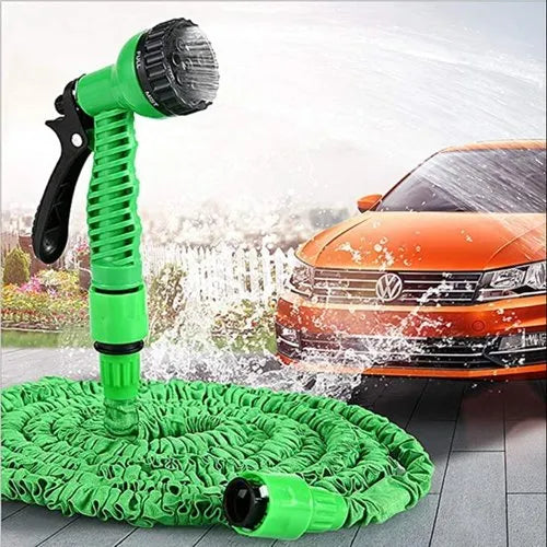 Flexible Expandable Magic Hose Pipe 50FT – High Pressure Garden Water Hose with Spray Nozzle | Now Rs. 1,799 With 20 Days Money Back Guarantee