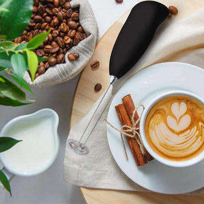 Coffee Maker Egg Beater – Handheld Electric Milk Frother & Egg Mixer