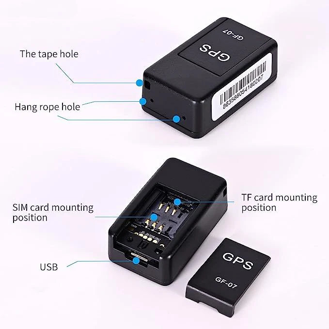Mini Magnatic GPS Tracker for Vehicles | Real-Time Car & Bike Location | With 20 Days Money Back Guarantee