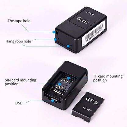 Mini Magnatic GPS Tracker for Vehicles | Real-Time Car & Bike Location | With 20 Days Money Back Guarantee