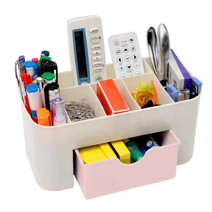 1Pcs Multifunctional Cosmetic Storage Box with Single Drawer – Makeup Organizer
