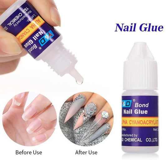 1PC Artificial Nail Waterproof Glue Bottle – Strong Nail Adhesive