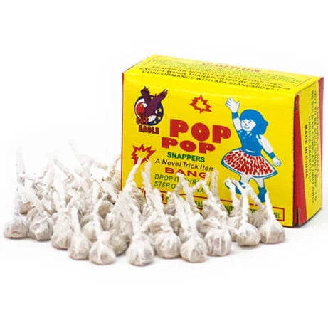 2 Box Sparkling & Safe Pop Firecrackers for Kids – 50 PCS Each
